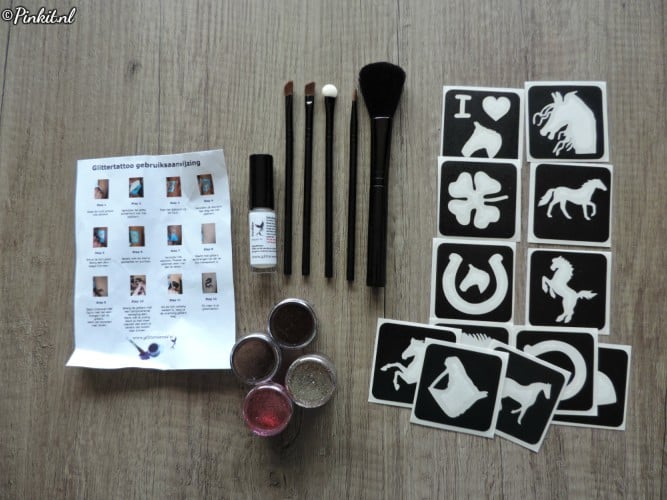 Glitter Tattoo Set