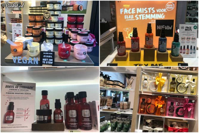 OP BEZOEK BIJ THE BODY SHOP IN ENSCHEDE