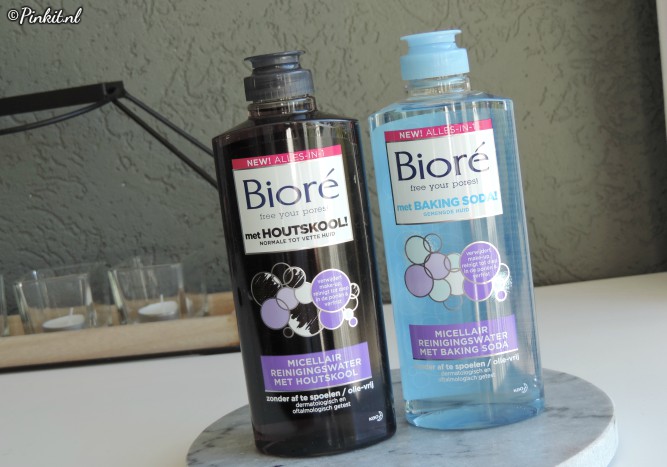 NIEUW | BIORÉ MICELLAIR REINIGINGSWATER MET HOUTSKOOL OF BAKING SODA
