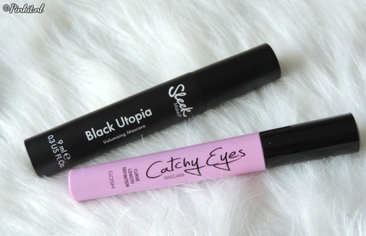 SLEEK BLACK UTOPIA VOLUMISING MASCARA & GOSH CATCHY EYES MASCARA