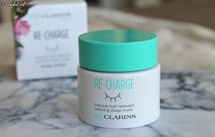 NIEUW | MY CLARINS RE-CHARGE RELAXING SLEEP MASK