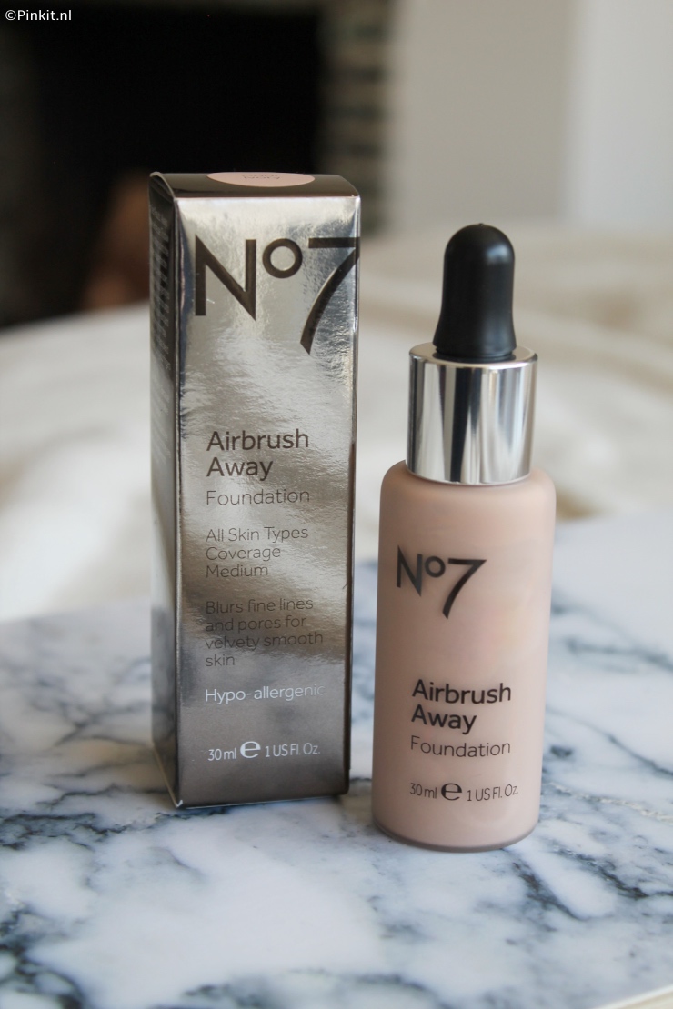 BEAUTY NO7 AIRBRUSH AWAY FOUNDATION Pinkit