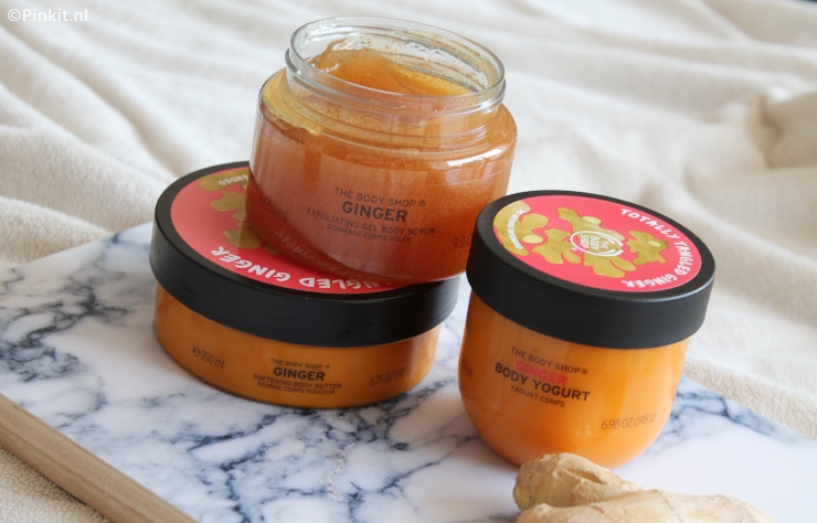 NIEUW THE BODY SHOP GINGER BODYCARE