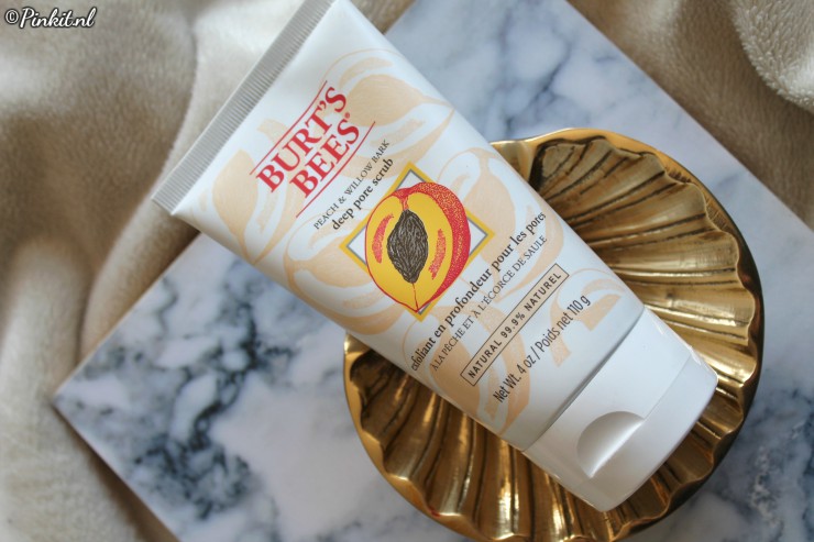 BURT’S BEES PEACH & WILLOWBARK DEEP PORE SCRUB