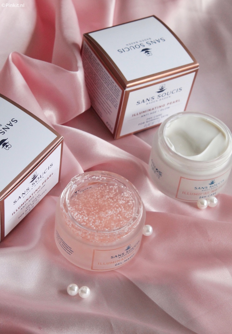 SANS SOUCIS ILLUMINATING PEARL GEL MASK & ILLUMINATING 24H CARE