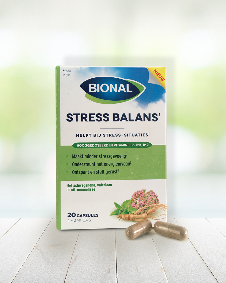 BLIJF LEKKER IN JE VEL MET BIONAL STRESS BALANS