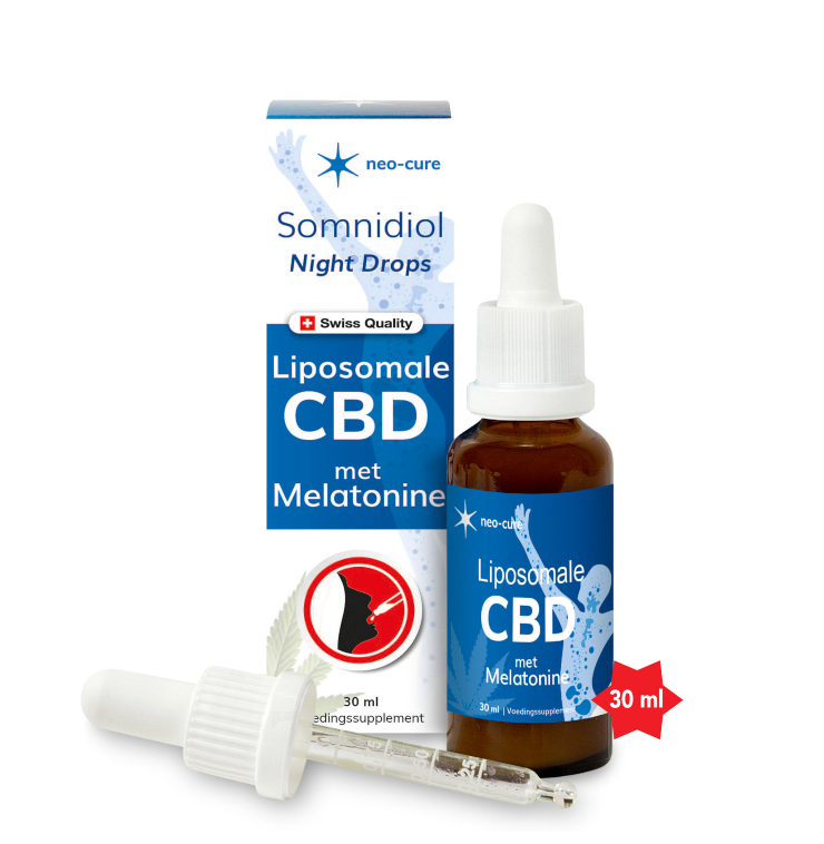 HULP BIJ LEKKER SLAPEN MET NEO-CURE SOMNIDIOL NIGHT DROPS