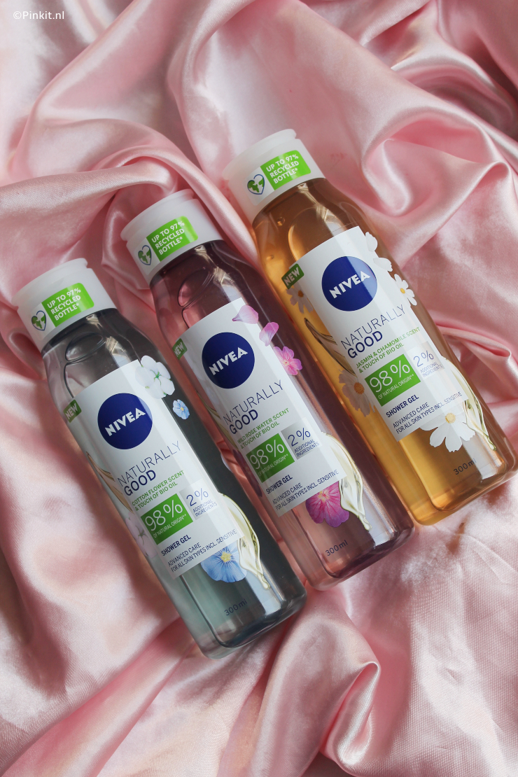 NIEUW NIVEA NATURALLY GOOD SHOWER GEL