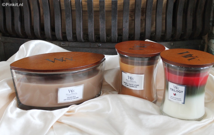 3 X WOODWICK GEURKAARSEN