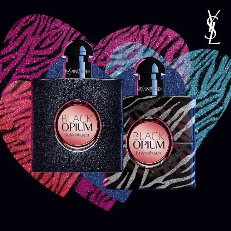 NIEUW YVES SAINT LAURENT BLACK OPIUM LOVE AT FIRST SPRAY