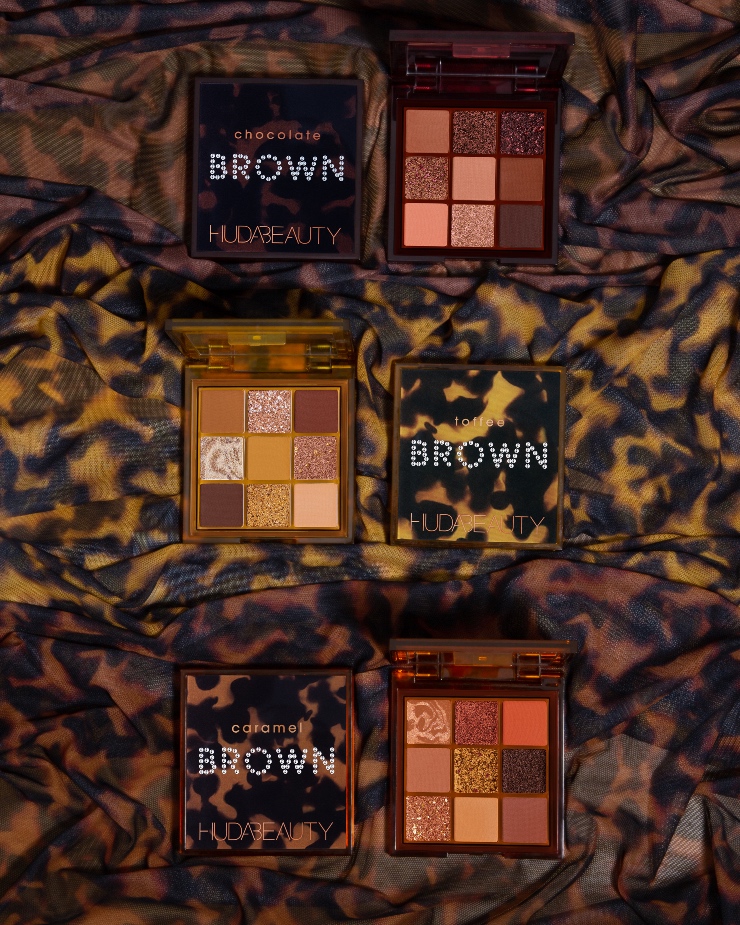 NIEUW HUDA BEAUTY BROWN OBSESSIONS PALETTEN
