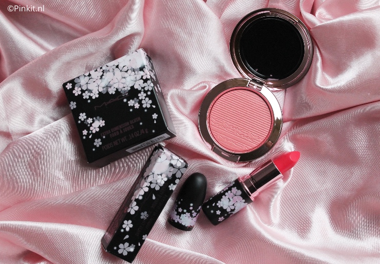 M.A.C BLACK CHERRY LIMITED EDITION BLUSH & LIPSTICK
