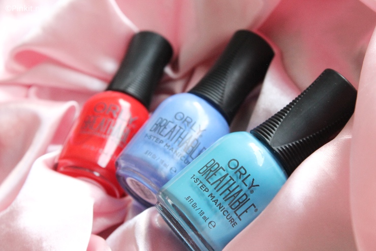 3X ORLY BREATHABLE 1-STEP MANICURE SWATCHES