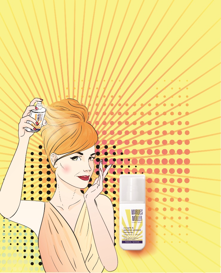 Van het merk Marlies Möller heb ik een aantal producten ontvangen om de komende weken te gaan testen. Inmiddels heb ik alle producten al in gebruik en in dit artikel ga ik wat meer vertellen over de UV-Light & Pollution Protect Hairspray. Over de andere producten vertel ik binnenkort wat meer in een nieuwe In The Mix.