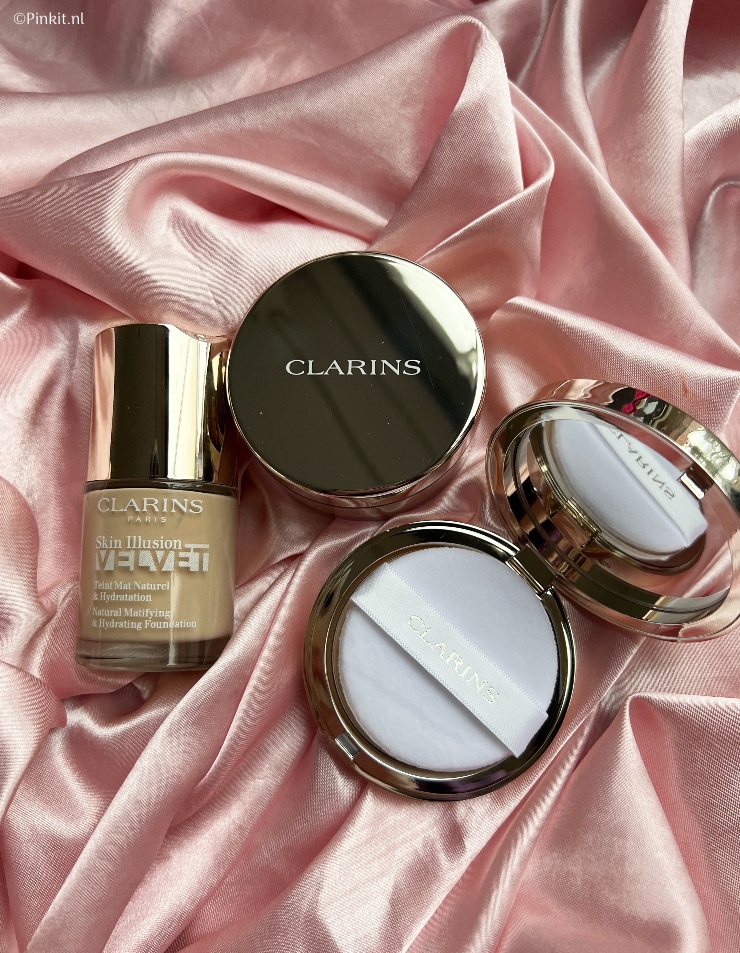 Clarins Skin Illusion Velvet, Ever Matte Compact Powder & Ever Matte Loose Powder