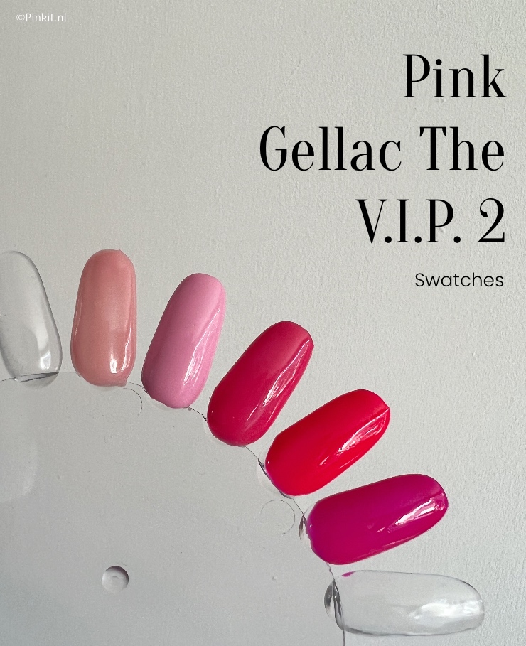 Did somebody say PINK? De nieuwe Pink Gellac V.I.P. 2 collectie bevat vijf nieuwe iconische kleuren die je rechtstreeks naar Pink Heaven sturen! Bruisende neon tinten en zachte, gedempte kleuren: De V.I.P. 2 collectie is de nieuwe essential voor elke Pink-A-Holic.