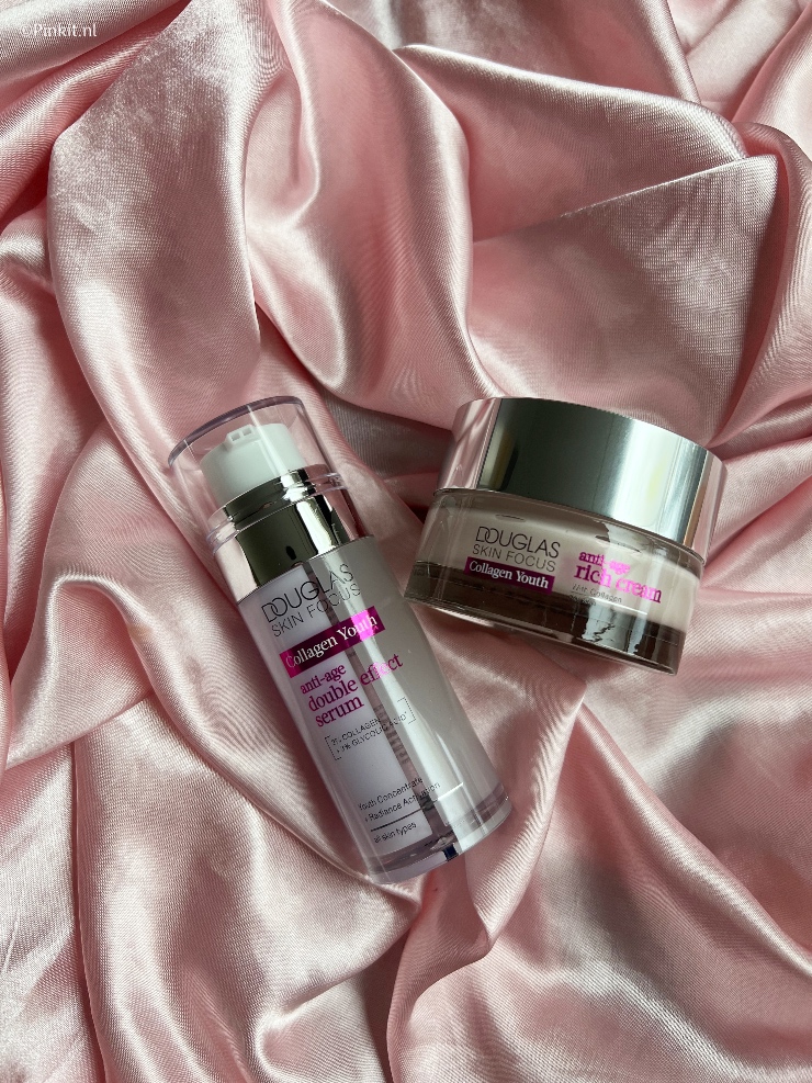 Douglas heeft diverse lijnen op het gebied van huidverzorging en van drie lijnen heb ik een aantal producten ontvangen. Tijd dus voor een nieuwe In The Mix, dit keer met producten uit de Douglas Essential, Collagen Youth & Vitamin Radiance lijnen.