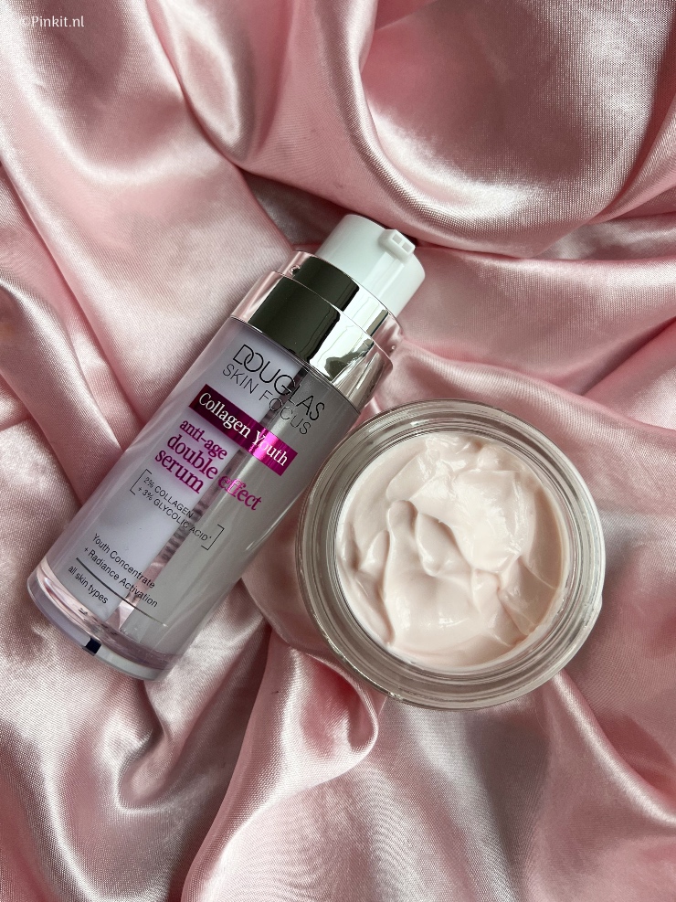 Douglas heeft diverse lijnen op het gebied van huidverzorging en van drie lijnen heb ik een aantal producten ontvangen. Tijd dus voor een nieuwe In The Mix, dit keer met producten uit de Douglas Essential, Collagen Youth & Vitamin Radiance lijnen.