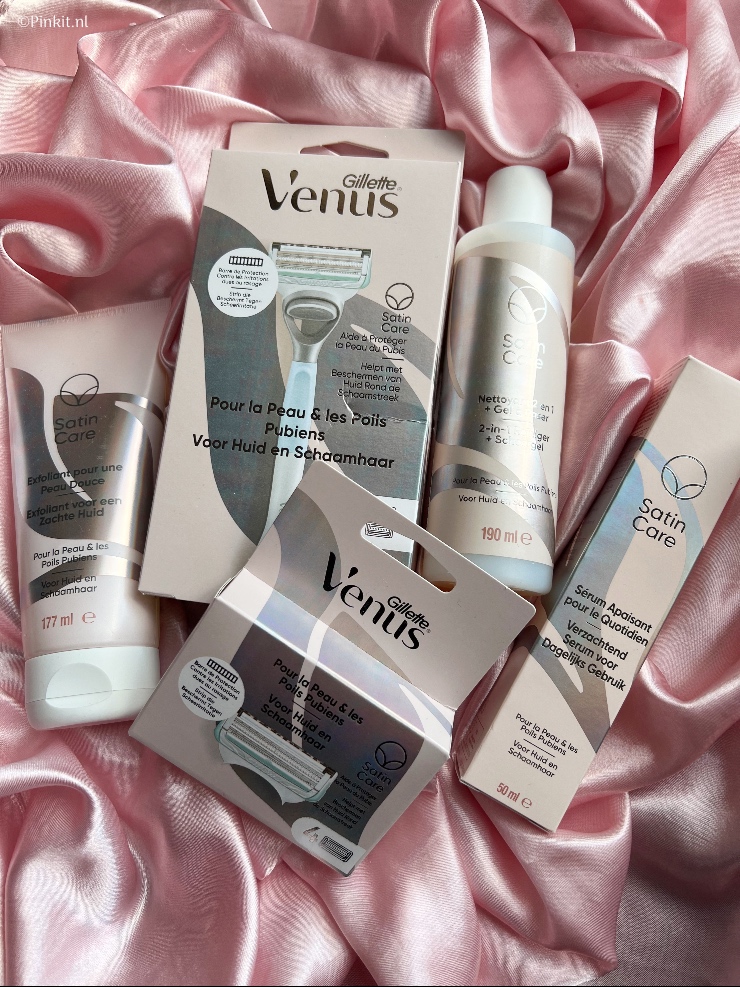 Venus + Satin Care lanceren een nieuwe productlijn voor huid en schaamhaar + WIN