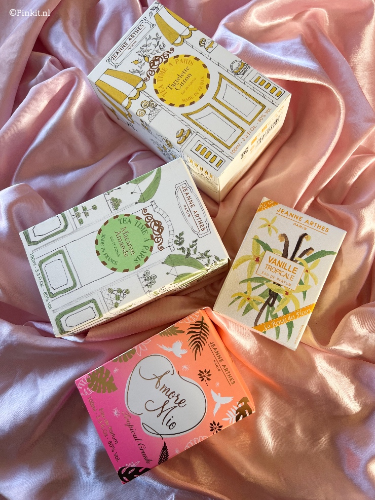 In The Mix | 4 parfums van Jeanne Arthes